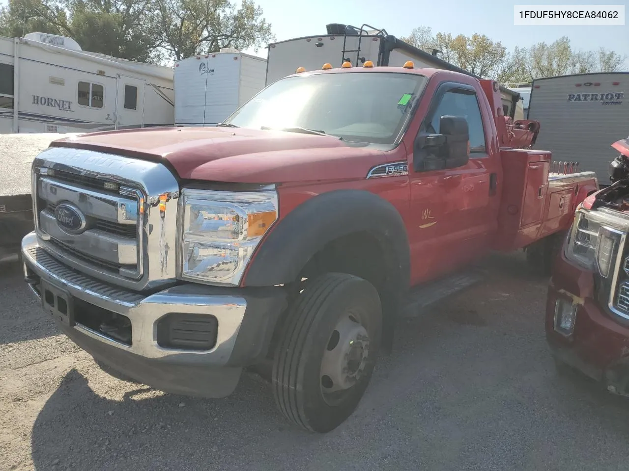 2012 Ford F550 Super Duty VIN: 1FDUF5HY8CEA84062 Lot: 74740204