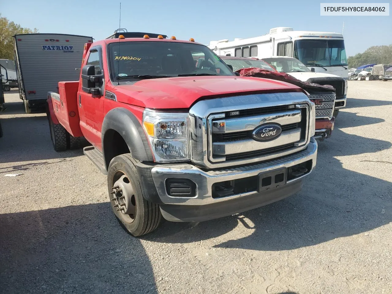 2012 Ford F550 Super Duty VIN: 1FDUF5HY8CEA84062 Lot: 74740204