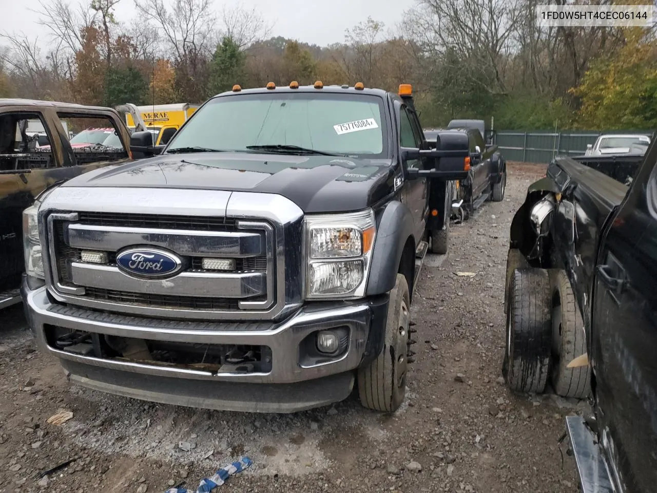 2012 Ford F550 Super Duty VIN: 1FD0W5HT4CEC06144 Lot: 75776084