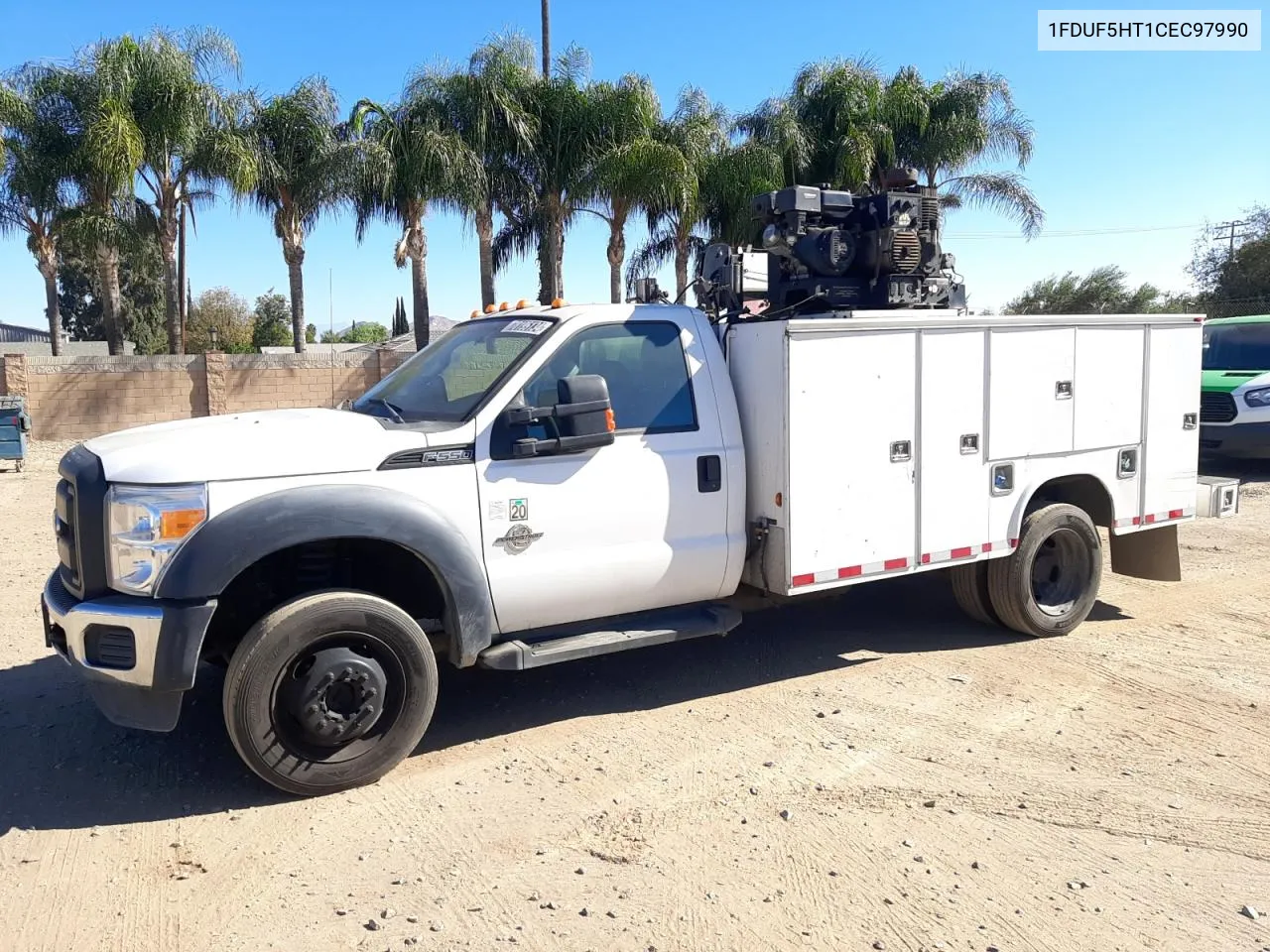 2012 Ford F550 Super Duty VIN: 1FDUF5HT1CEC97990 Lot: 78195134