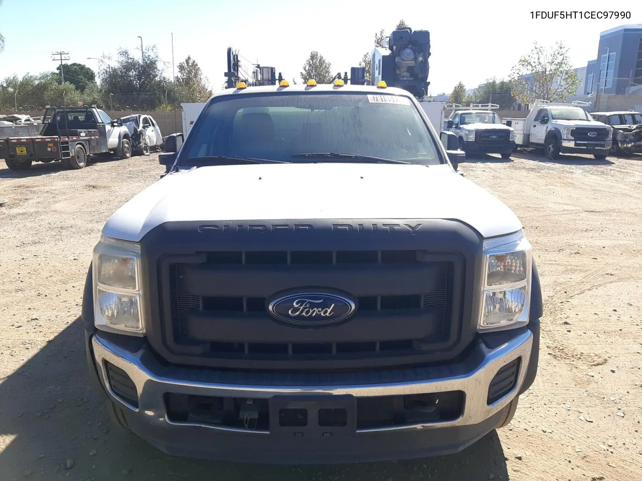 2012 Ford F550 Super Duty VIN: 1FDUF5HT1CEC97990 Lot: 78195134