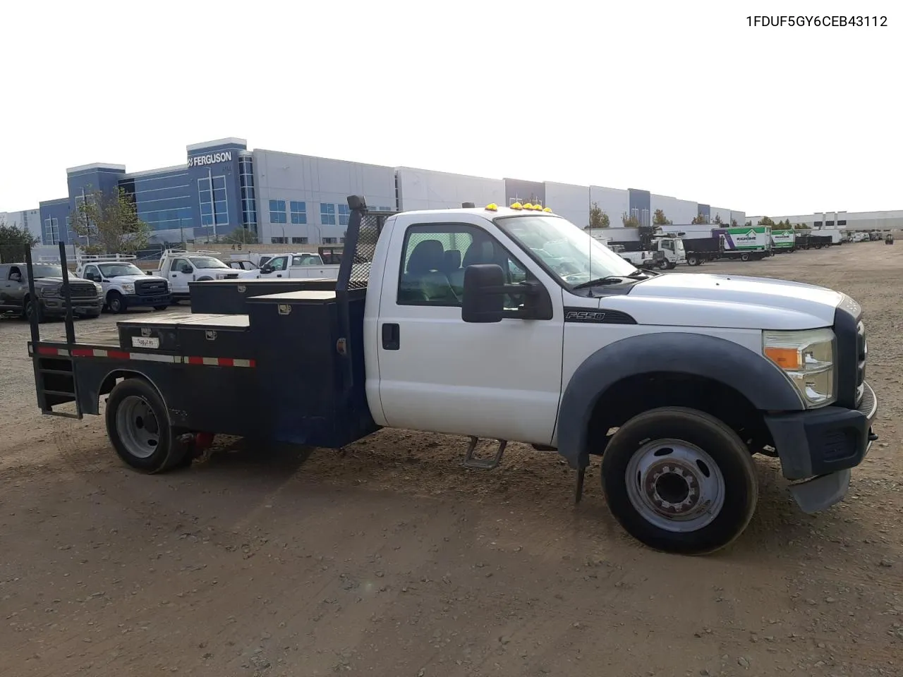 2012 Ford F550 Super Duty VIN: 1FDUF5GY6CEB43112 Lot: 79129704