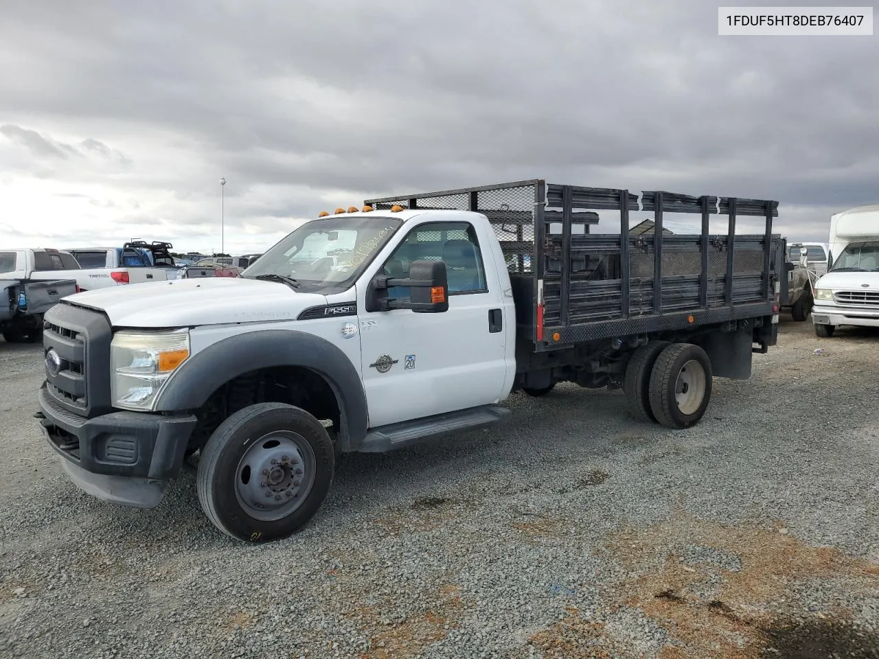 2013 Ford F550 Super Duty VIN: 1FDUF5HT8DEB76407 Lot: 70198434