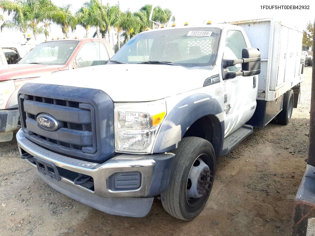 2013 Ford F550 Super Duty VIN: 1FDUF5HT0DEB42932 Lot: 73233184