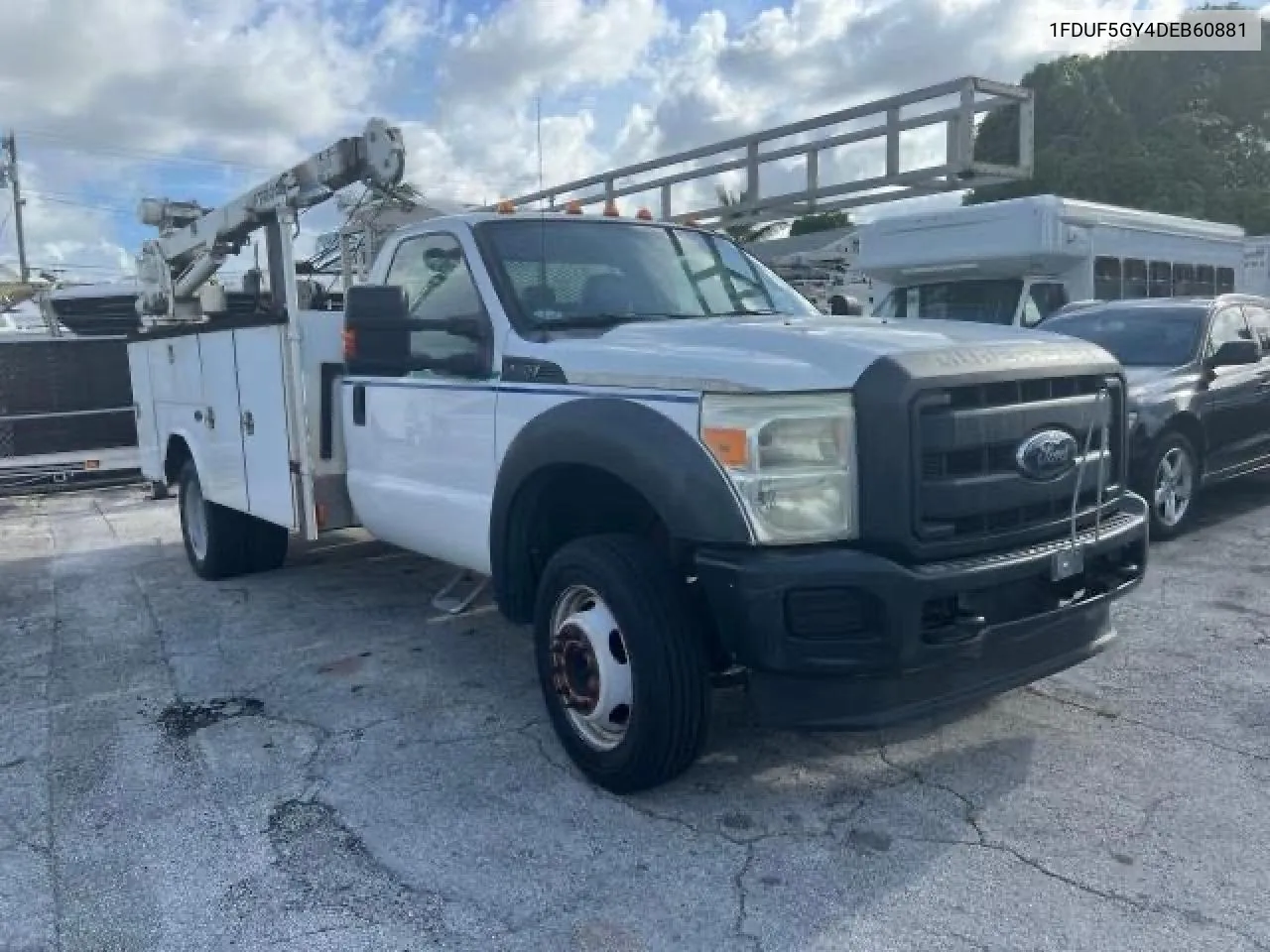 2013 Ford F550 Super Duty VIN: 1FDUF5GY4DEB60881 Lot: 75916354