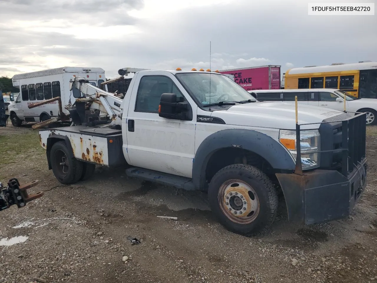 2014 Ford F550 Super Duty VIN: 1FDUF5HT5EEB42720 Lot: 69587334