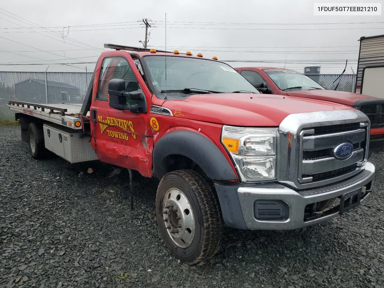 2014 Ford F550 Super Duty VIN: 1FDUF5GT7EEB21210 Lot: 73220424