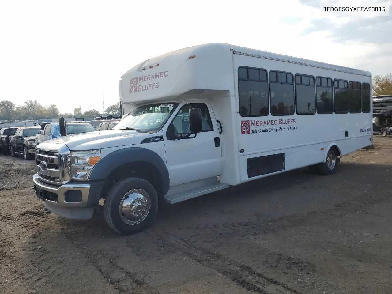 2014 Ford F550 Super Duty VIN: 1FDGF5GYXEEA23815 Lot: 76903894