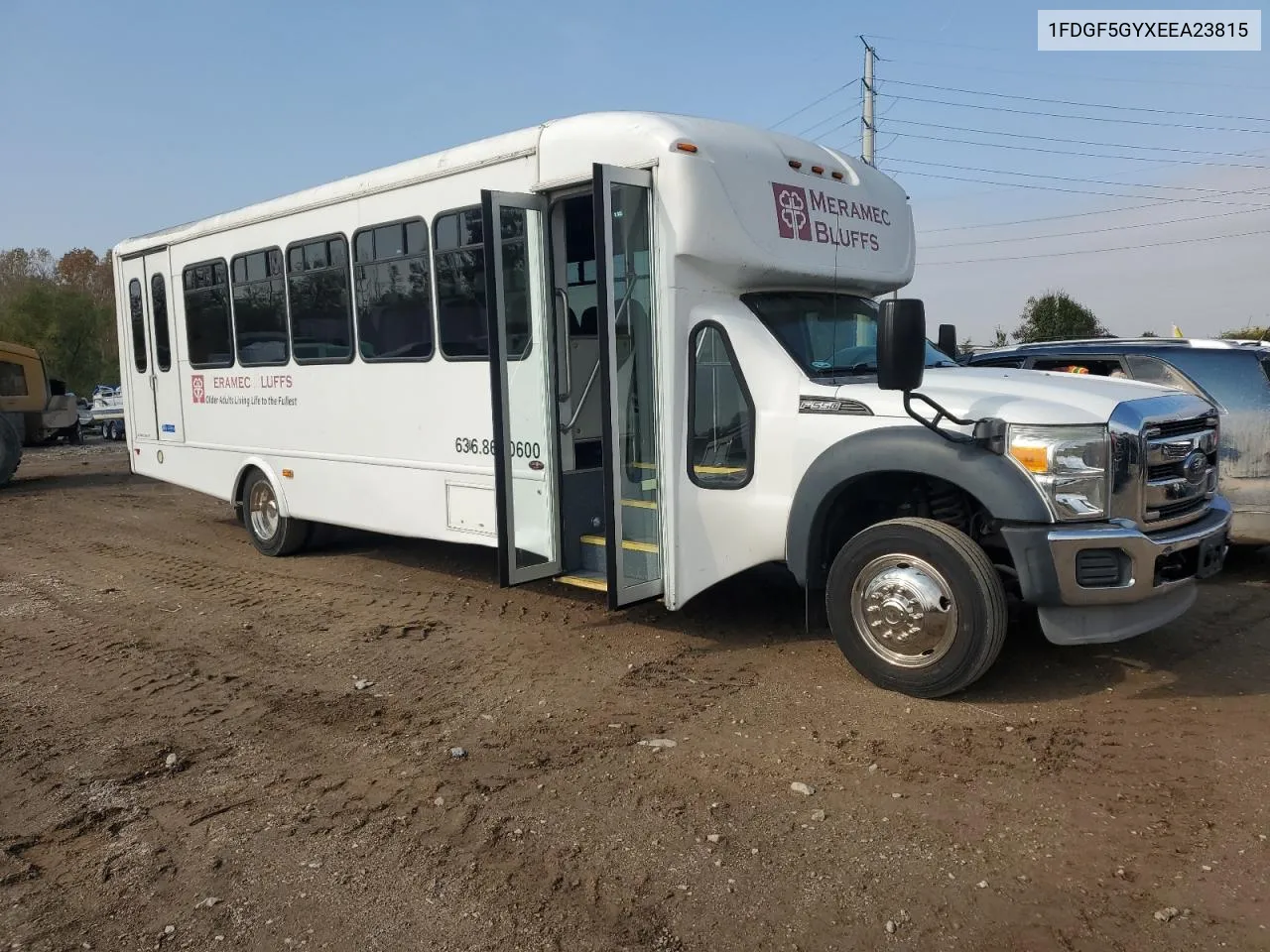 2014 Ford F550 Super Duty VIN: 1FDGF5GYXEEA23815 Lot: 76903894