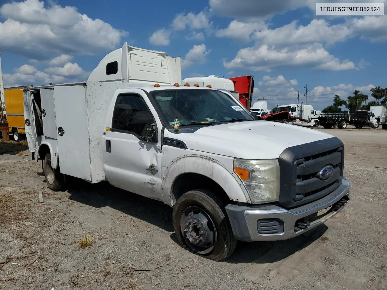 2014 Ford F550 Super Duty VIN: 1FDUF5GT9EEB52524 Lot: 77713814