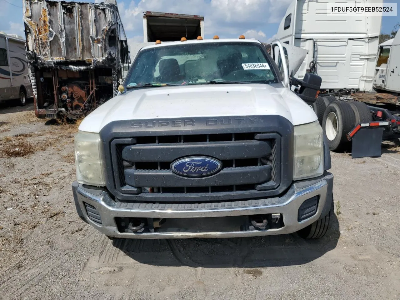 2014 Ford F550 Super Duty VIN: 1FDUF5GT9EEB52524 Lot: 77713814