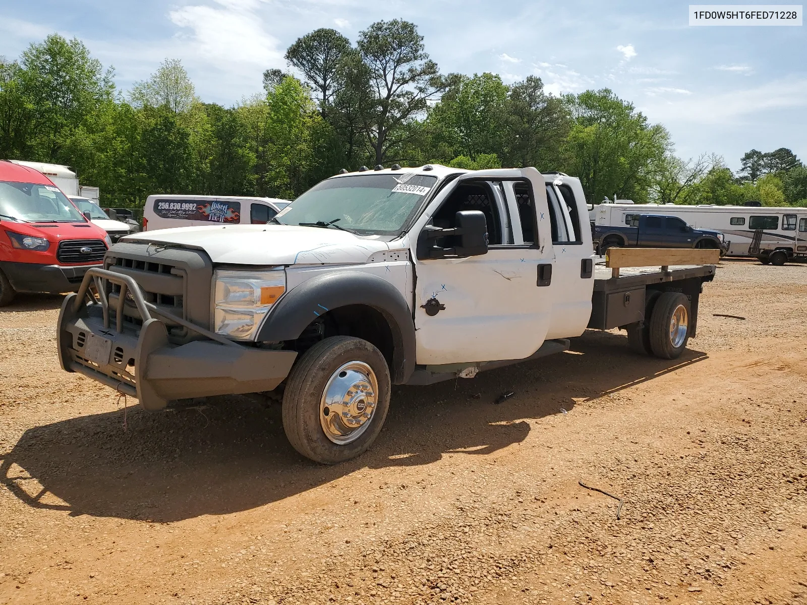 2015 Ford F550 Super Duty VIN: 1FD0W5HT6FED71228 Lot: 50532014