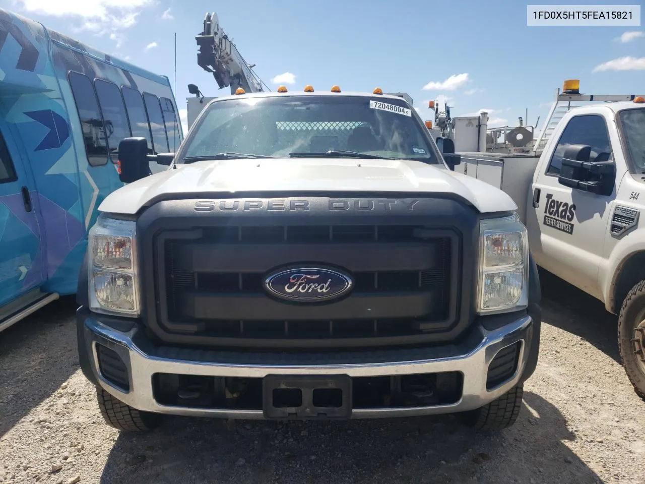 2015 Ford F550 Super Duty VIN: 1FD0X5HT5FEA15821 Lot: 72048004