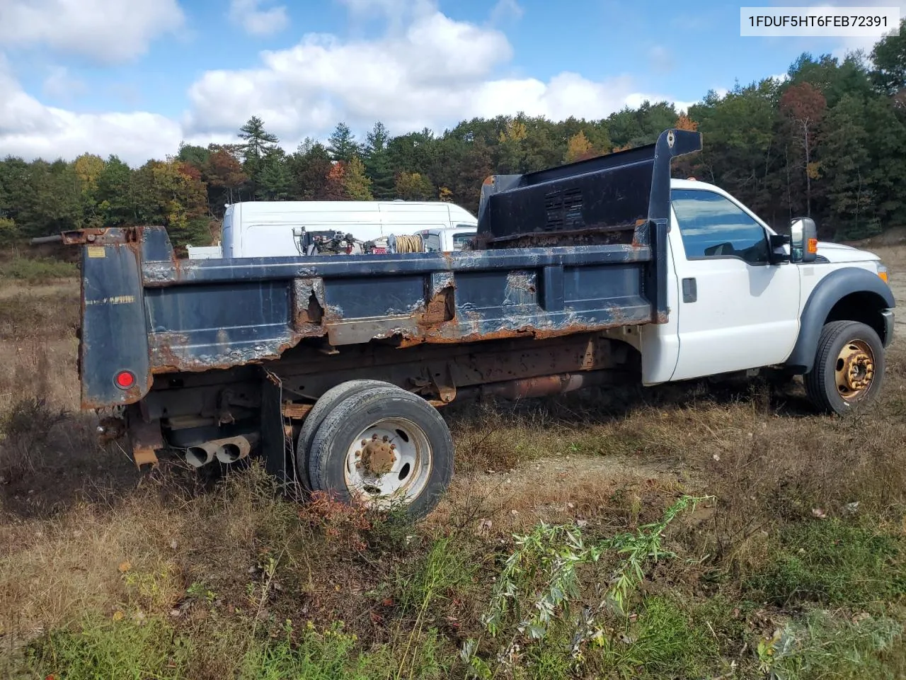 2015 Ford F550 Super Duty VIN: 1FDUF5HT6FEB72391 Lot: 76458384