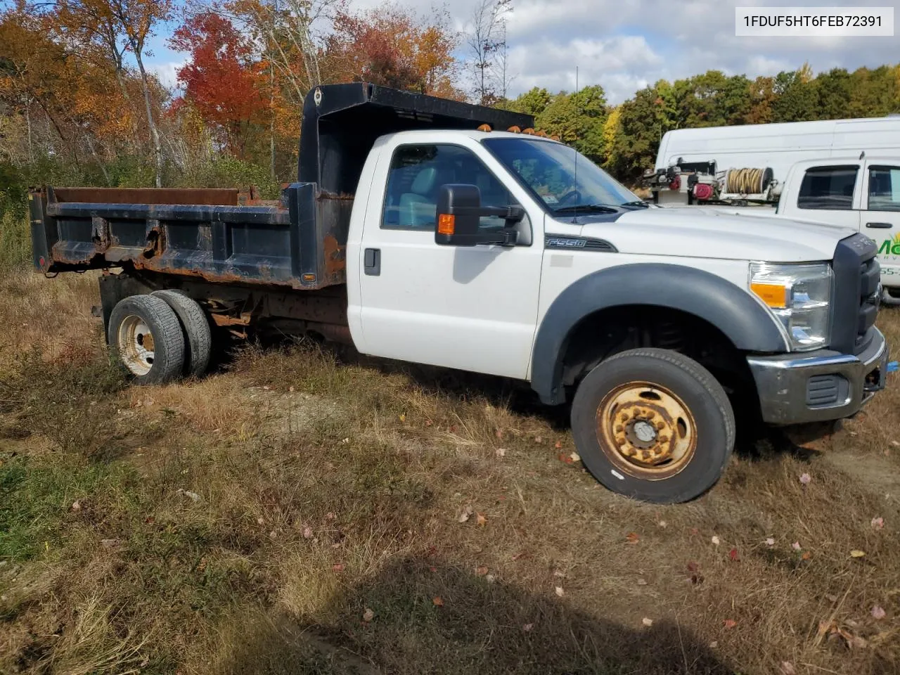 2015 Ford F550 Super Duty VIN: 1FDUF5HT6FEB72391 Lot: 76458384