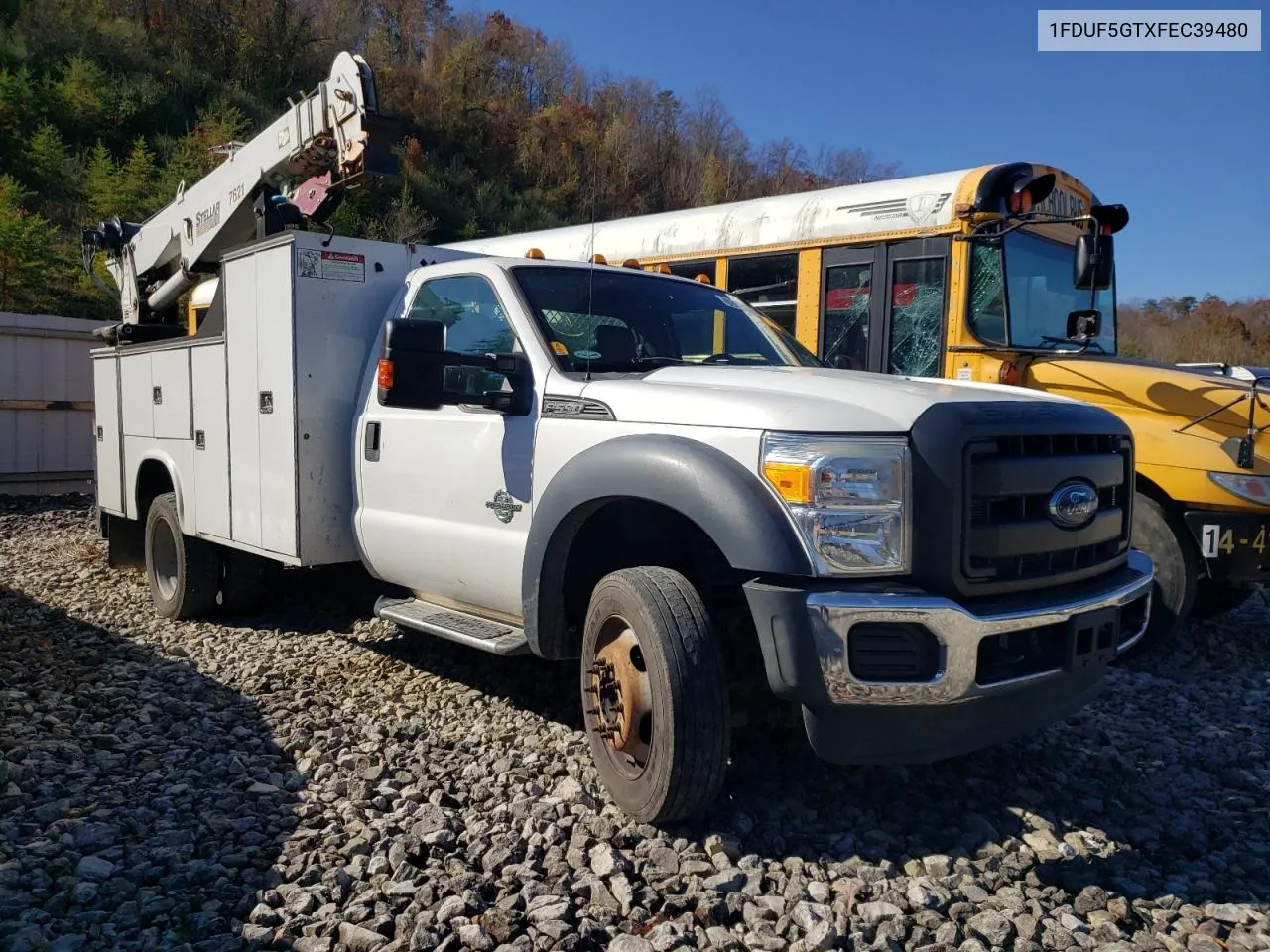 2015 Ford F550 Super Duty VIN: 1FDUF5GTXFEC39480 Lot: 78195074