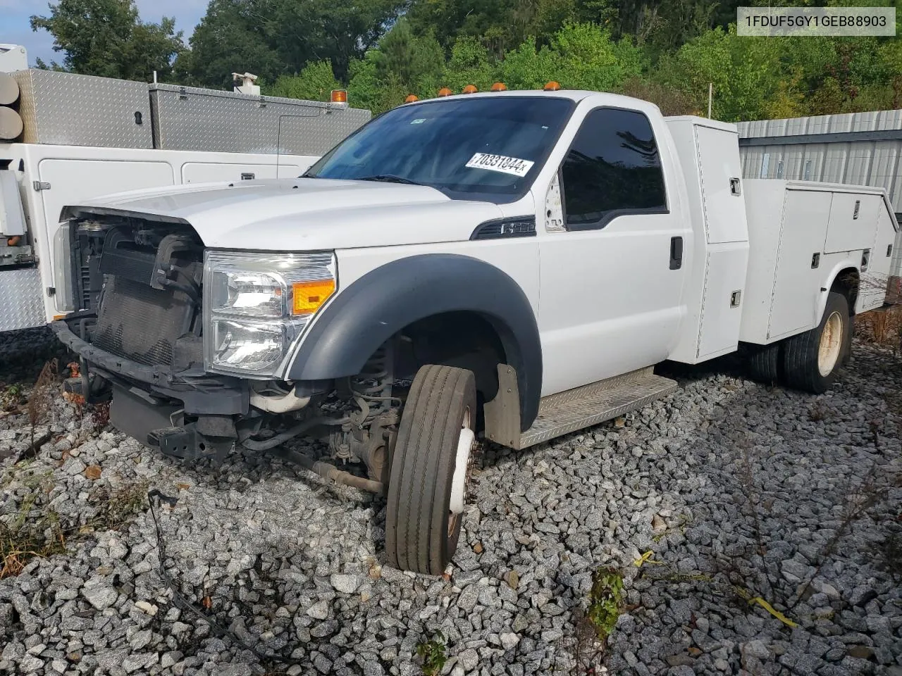 2016 Ford F550 Super Duty VIN: 1FDUF5GY1GEB88903 Lot: 70331844