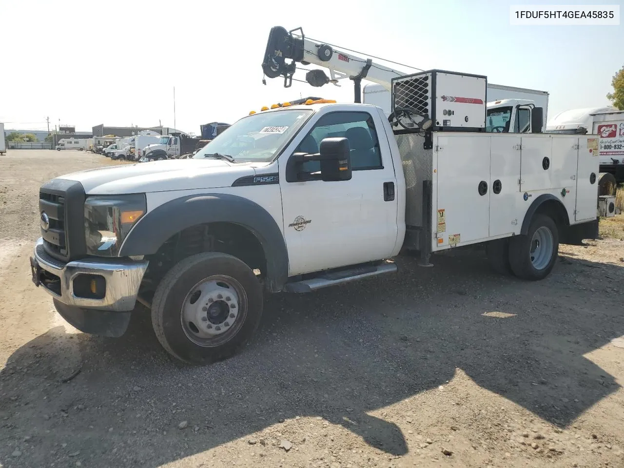 2016 Ford F550 Super Duty VIN: 1FDUF5HT4GEA45835 Lot: 71474394