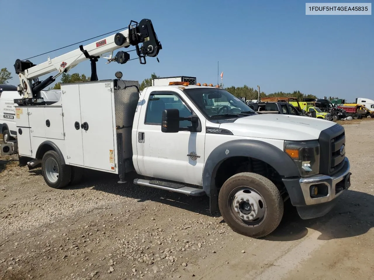 2016 Ford F550 Super Duty VIN: 1FDUF5HT4GEA45835 Lot: 71474394