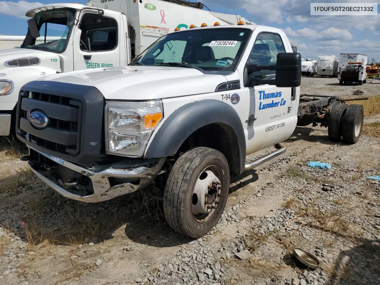 2016 Ford F550 Super Duty VIN: 1FDUF5GT2GEC21332 Lot: 71528244