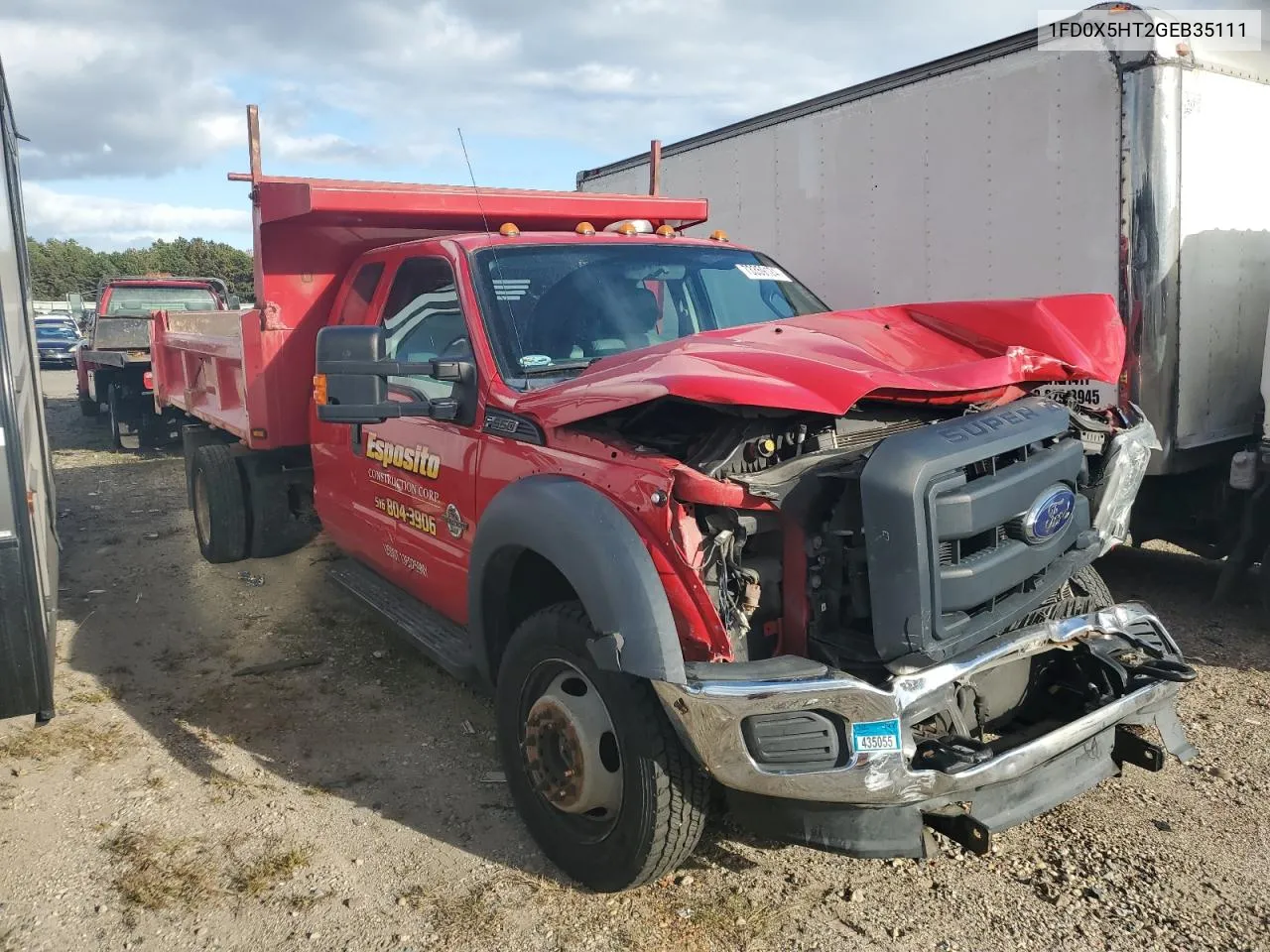 2016 Ford F550 Super Duty VIN: 1FD0X5HT2GEB35111 Lot: 73359124