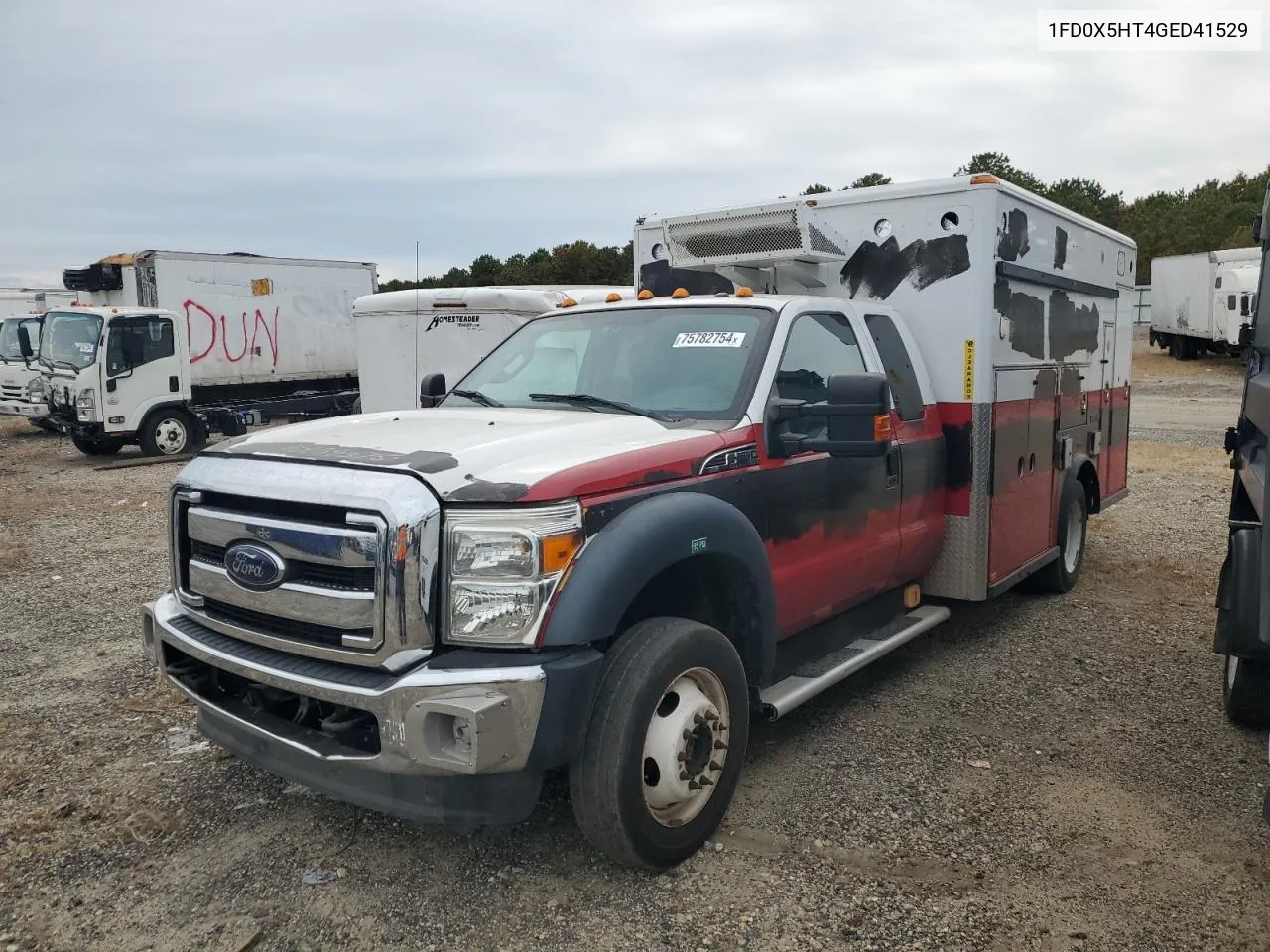 2016 Ford F550 Super Duty VIN: 1FD0X5HT4GED41529 Lot: 75782754