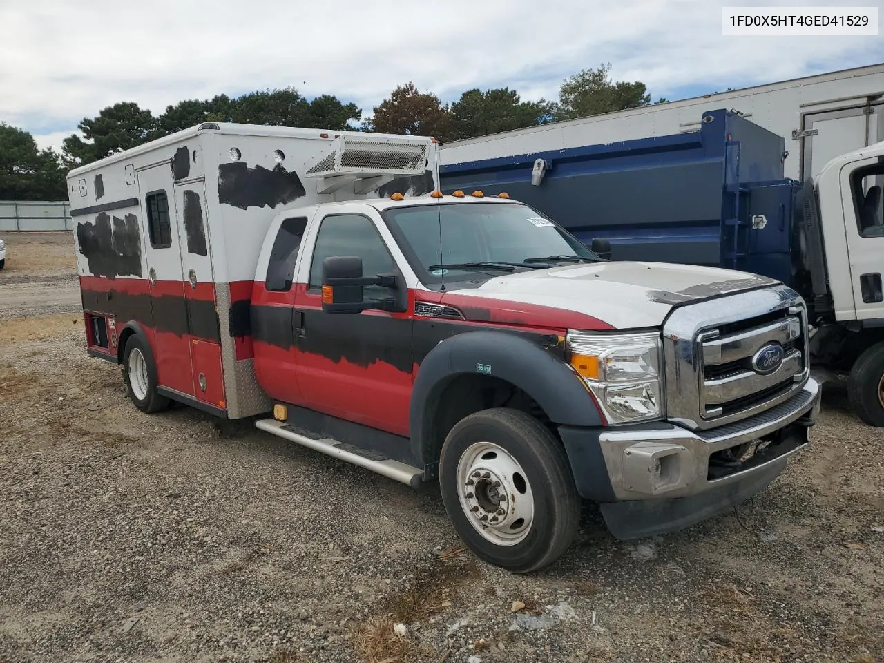 2016 Ford F550 Super Duty VIN: 1FD0X5HT4GED41529 Lot: 75782754