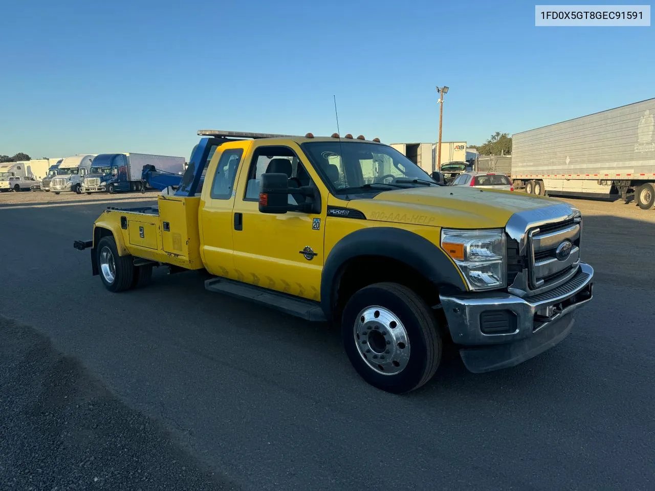 2016 Ford F550 Super Duty VIN: 1FD0X5GT8GEC91591 Lot: 76422694