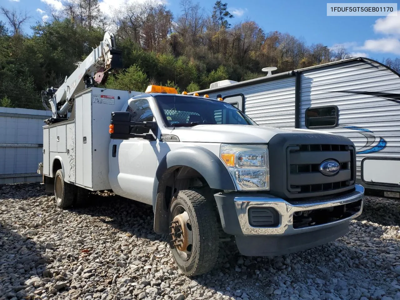 2016 Ford F550 Super Duty VIN: 1FDUF5GT5GEB01170 Lot: 78195114