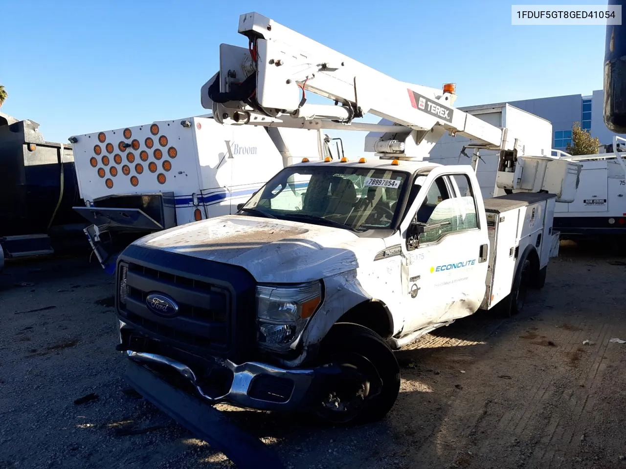 2016 Ford F550 Super Duty VIN: 1FDUF5GT8GED41054 Lot: 78997854