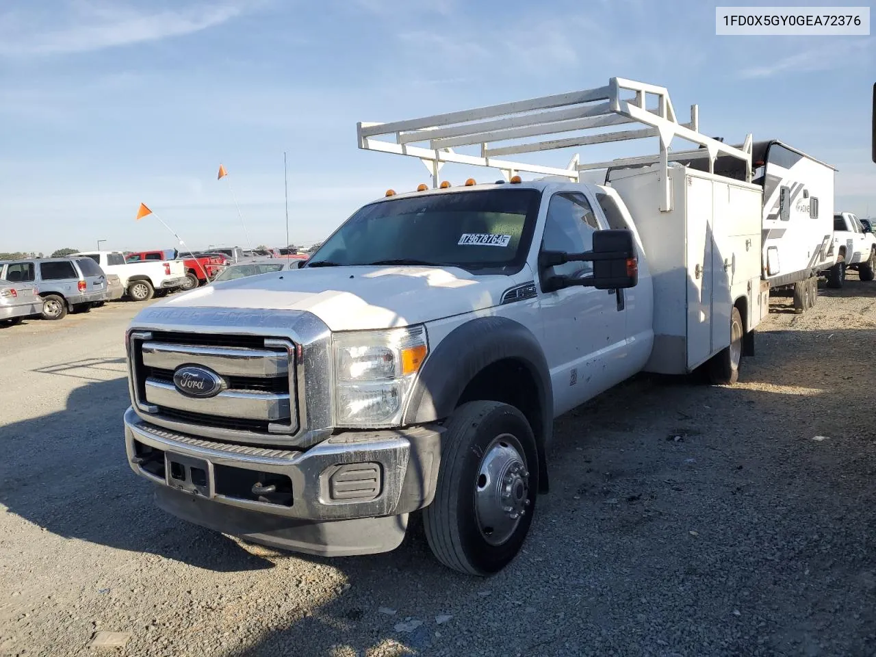 2016 Ford F550 Super Duty VIN: 1FD0X5GY0GEA72376 Lot: 79678764