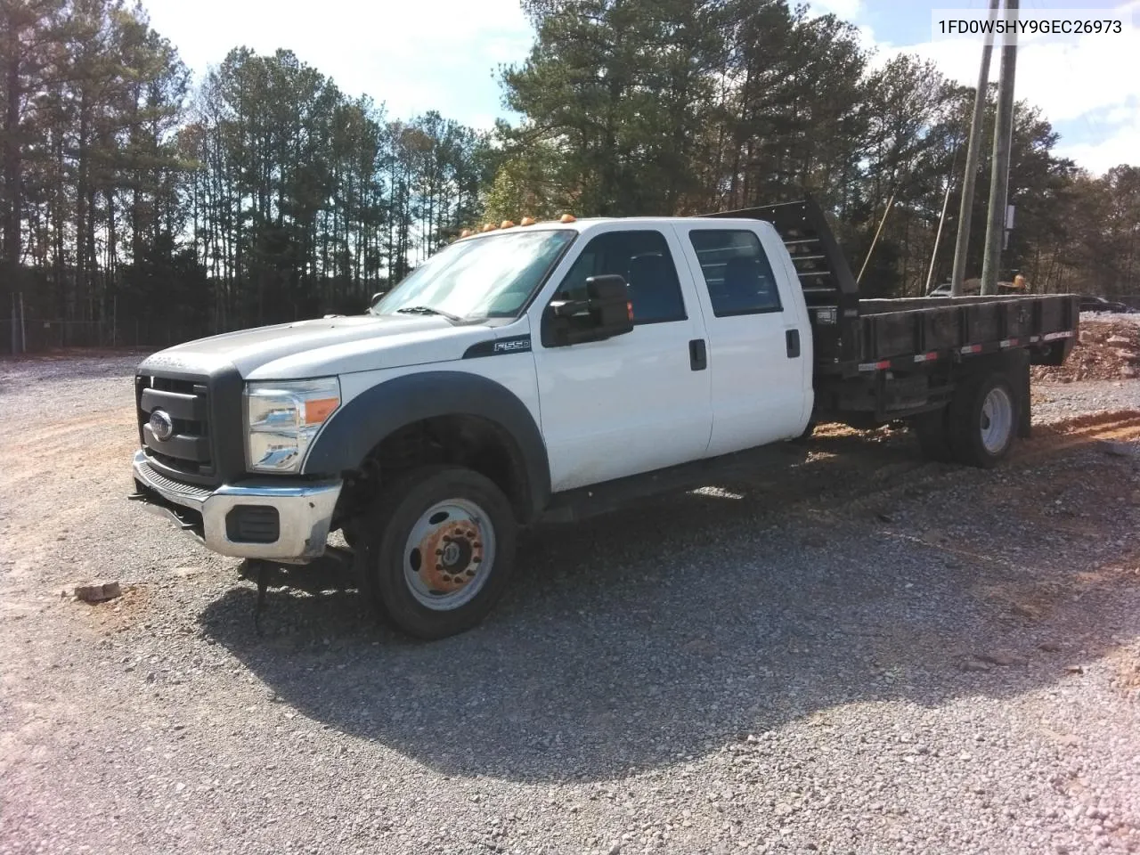 2016 Ford F550 Super Duty VIN: 1FD0W5HY9GEC26973 Lot: 80291384