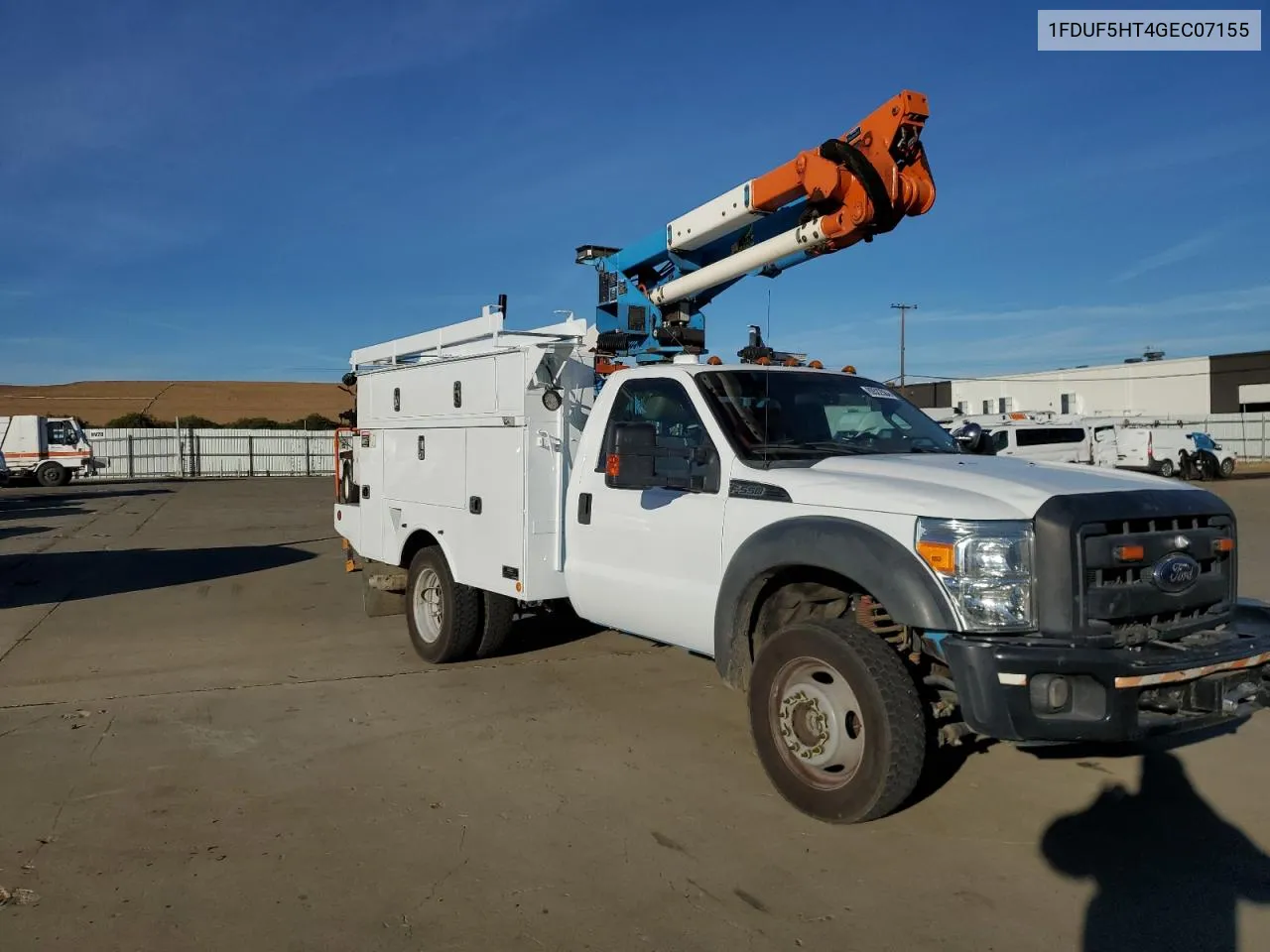 2016 Ford F550 Super Duty VIN: 1FDUF5HT4GEC07155 Lot: 80522584