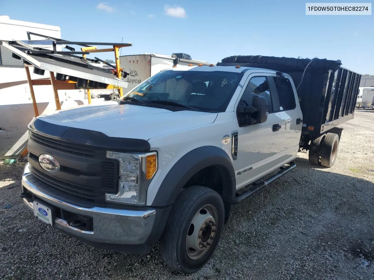 2017 Ford F550 Super Duty VIN: 1FD0W5GT0HEC82274 Lot: 71652964