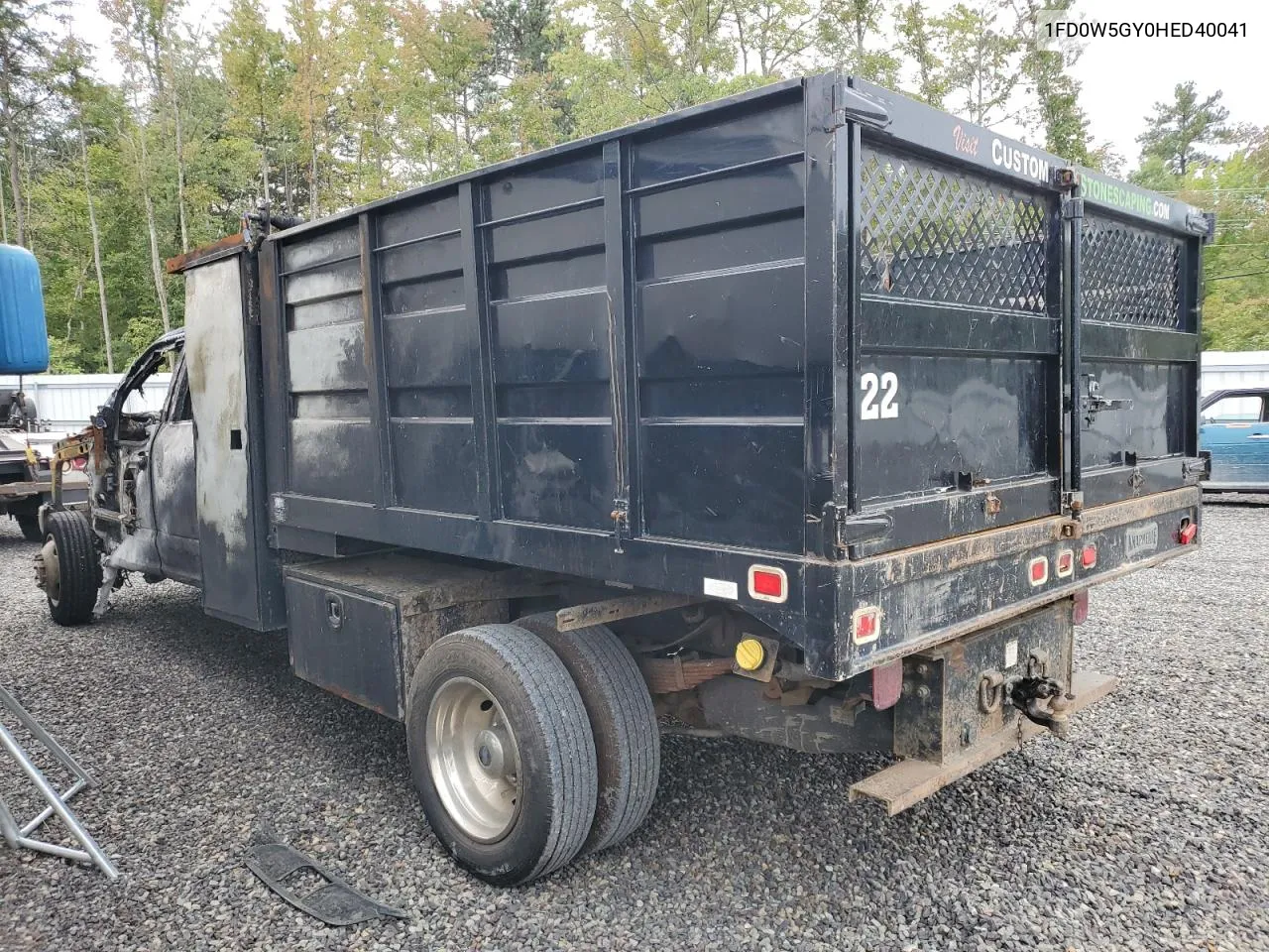 2017 Ford F550 Super Duty VIN: 1FD0W5GY0HED40041 Lot: 72579564