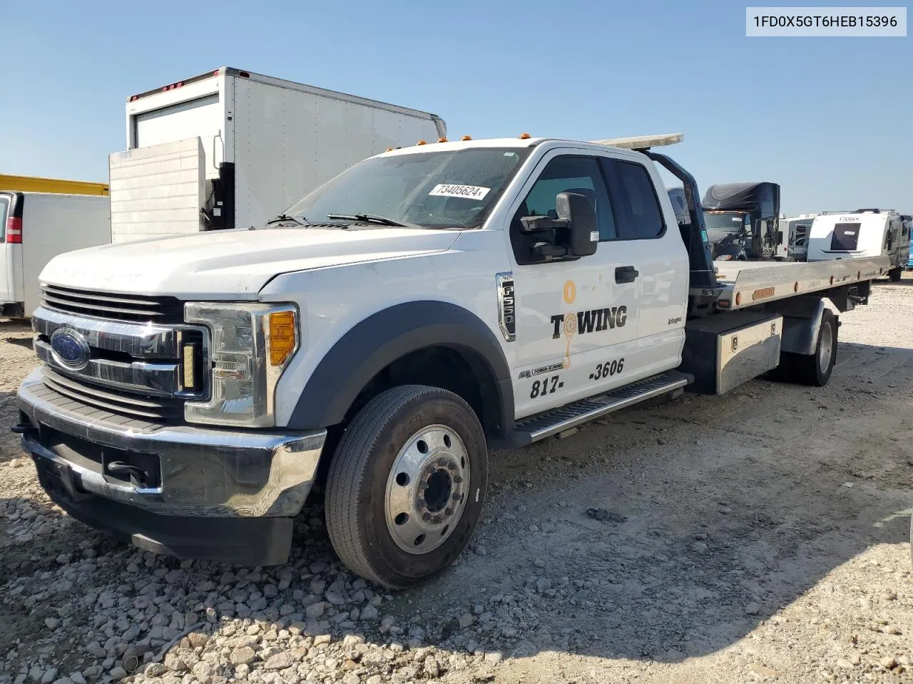 2017 Ford F550 Super Duty VIN: 1FD0X5GT6HEB15396 Lot: 73405624