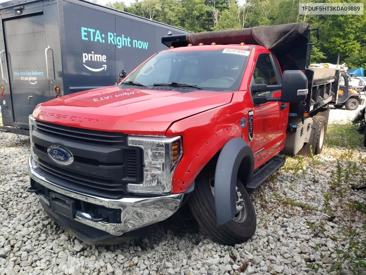 2019 Ford F550 Super Duty VIN: 1FDUF5HT3KDA09889 Lot: 66201894