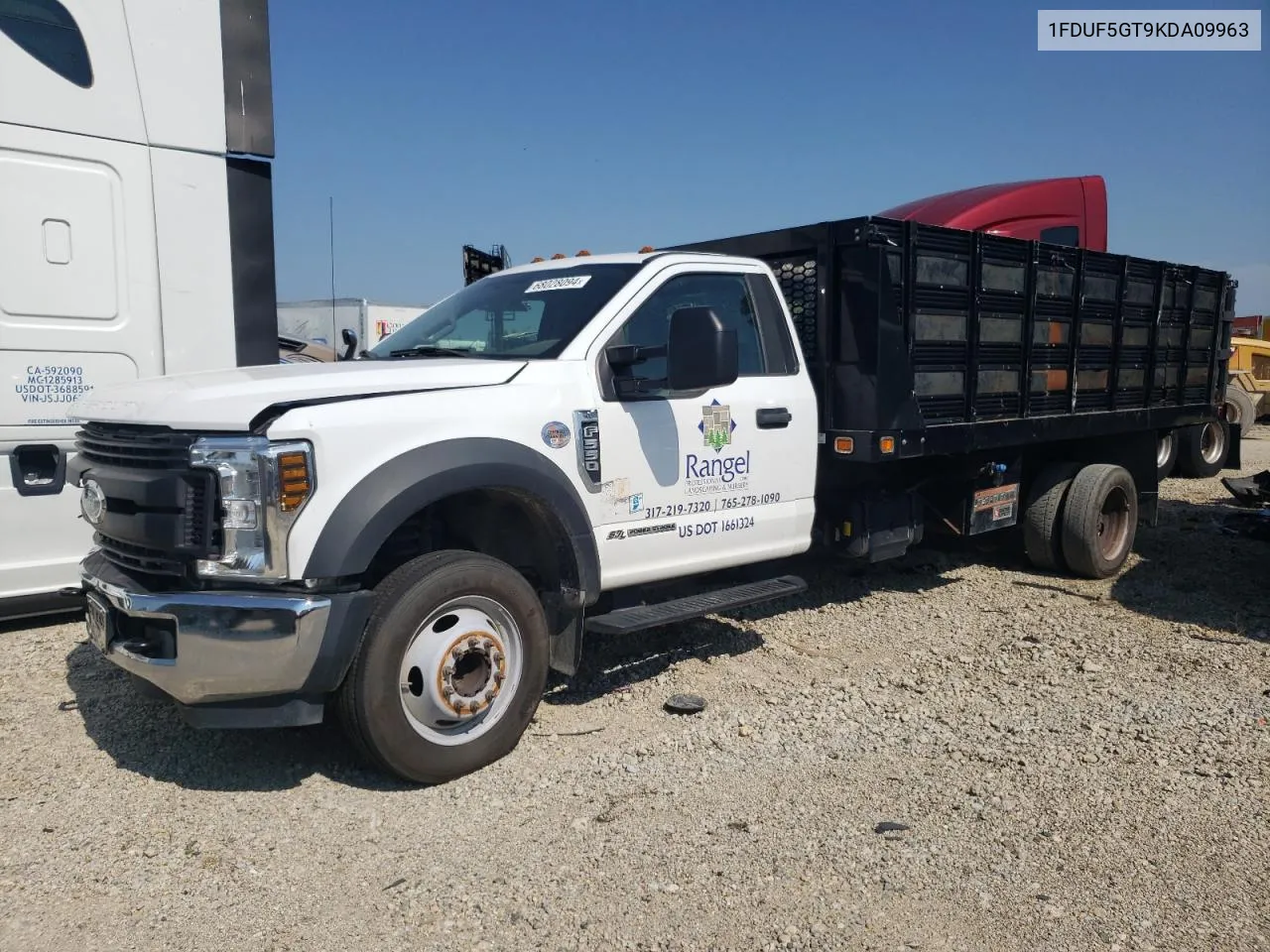 2019 Ford F550 Super Duty VIN: 1FDUF5GT9KDA09963 Lot: 68028094