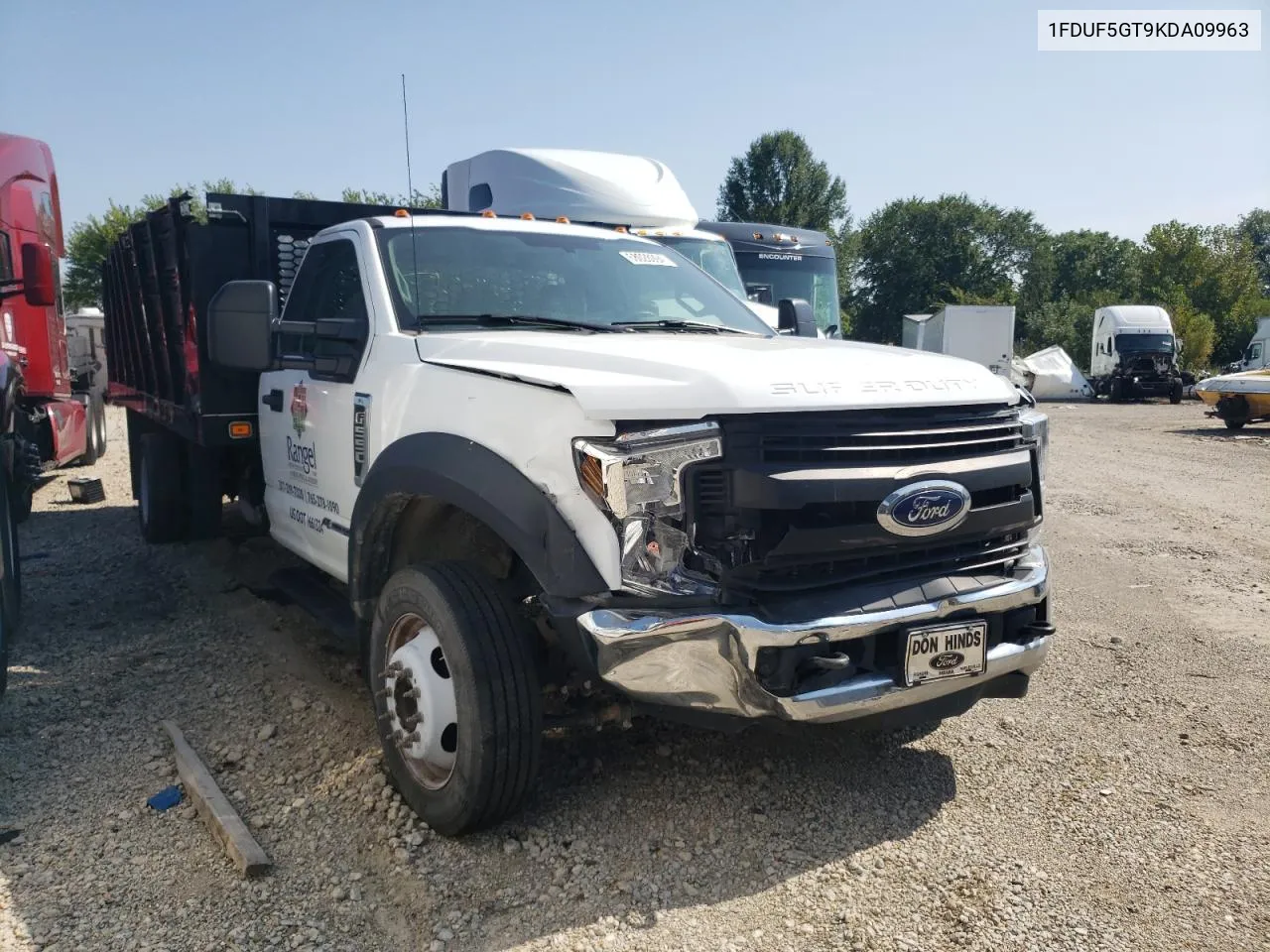 2019 Ford F550 Super Duty VIN: 1FDUF5GT9KDA09963 Lot: 68028094