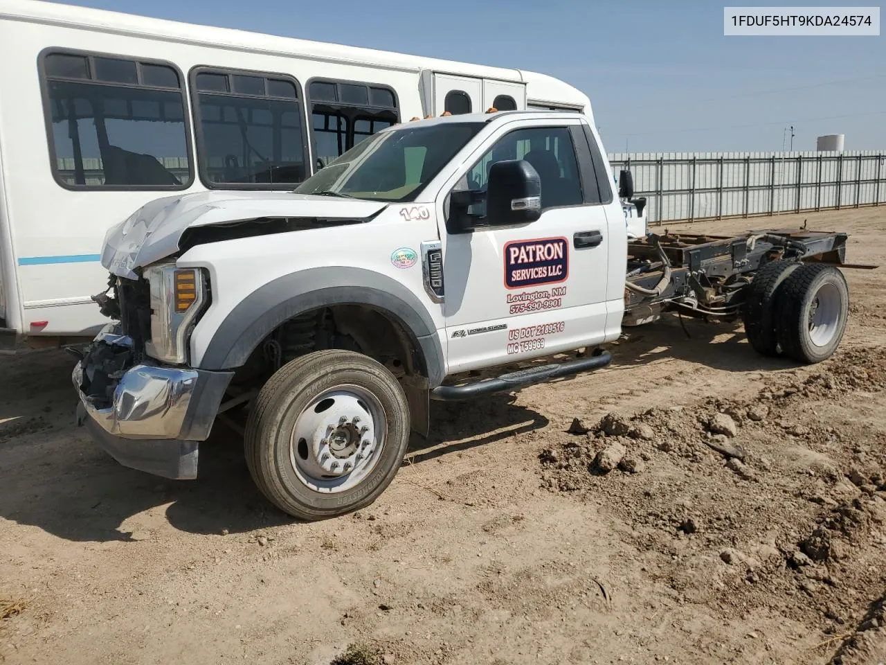 2019 Ford F550 Super Duty VIN: 1FDUF5HT9KDA24574 Lot: 70575064