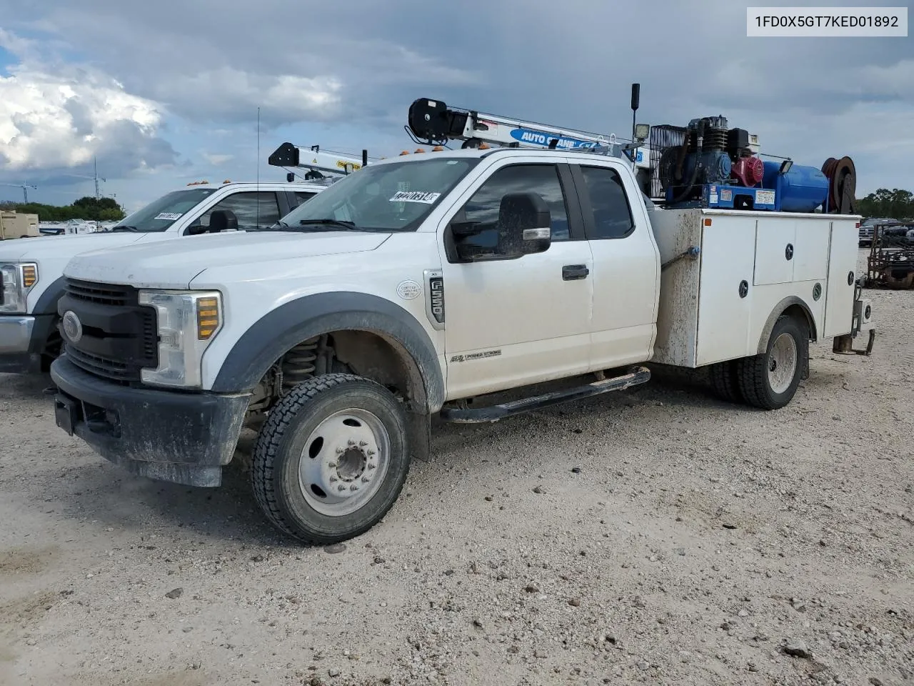 2019 Ford F550 Super Duty VIN: 1FD0X5GT7KED01892 Lot: 72207314