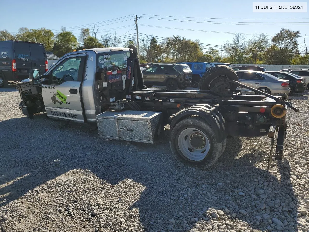 2019 Ford F550 Super Duty VIN: 1FDUF5HT6KEF58321 Lot: 73599414