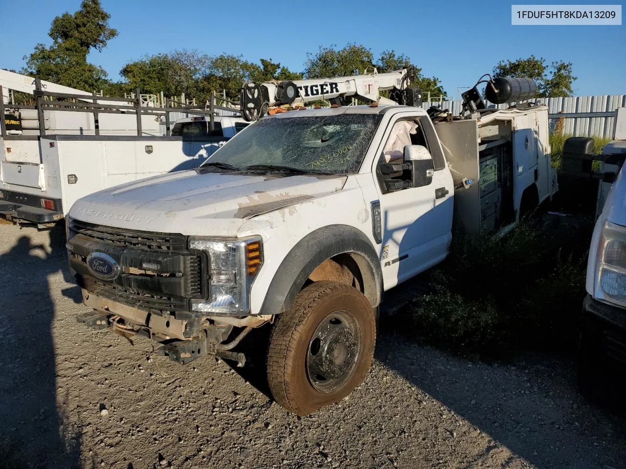 2019 Ford F550 Super Duty VIN: 1FDUF5HT8KDA13209 Lot: 74436004