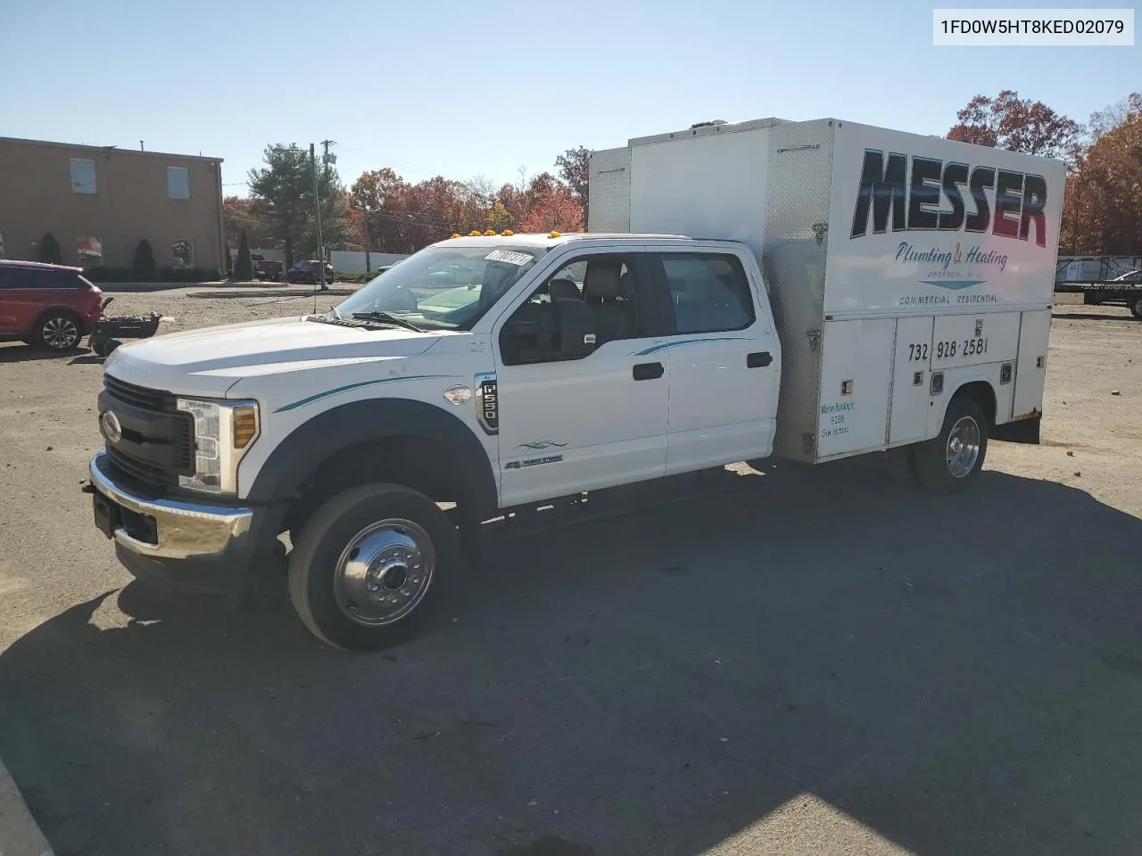 2019 Ford F550 Super Duty VIN: 1FD0W5HT8KED02079 Lot: 77007374