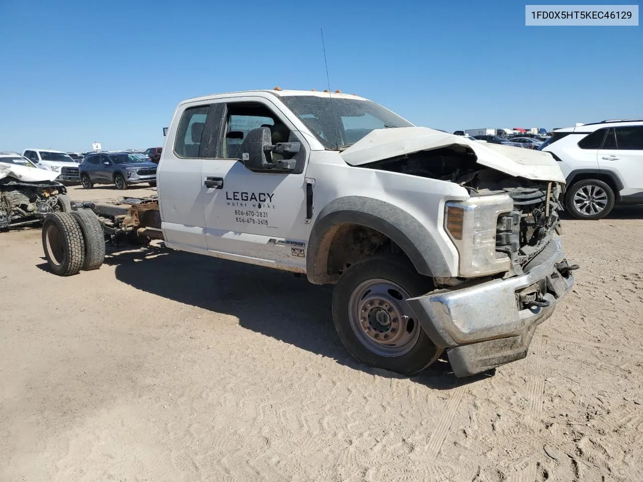 2019 Ford F550 Super Duty VIN: 1FD0X5HT5KEC46129 Lot: 77067284