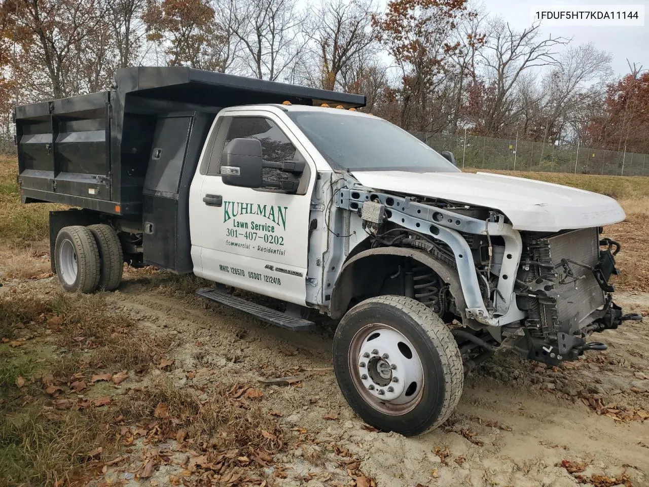 2019 Ford F550 Super Duty VIN: 1FDUF5HT7KDA11144 Lot: 78719364