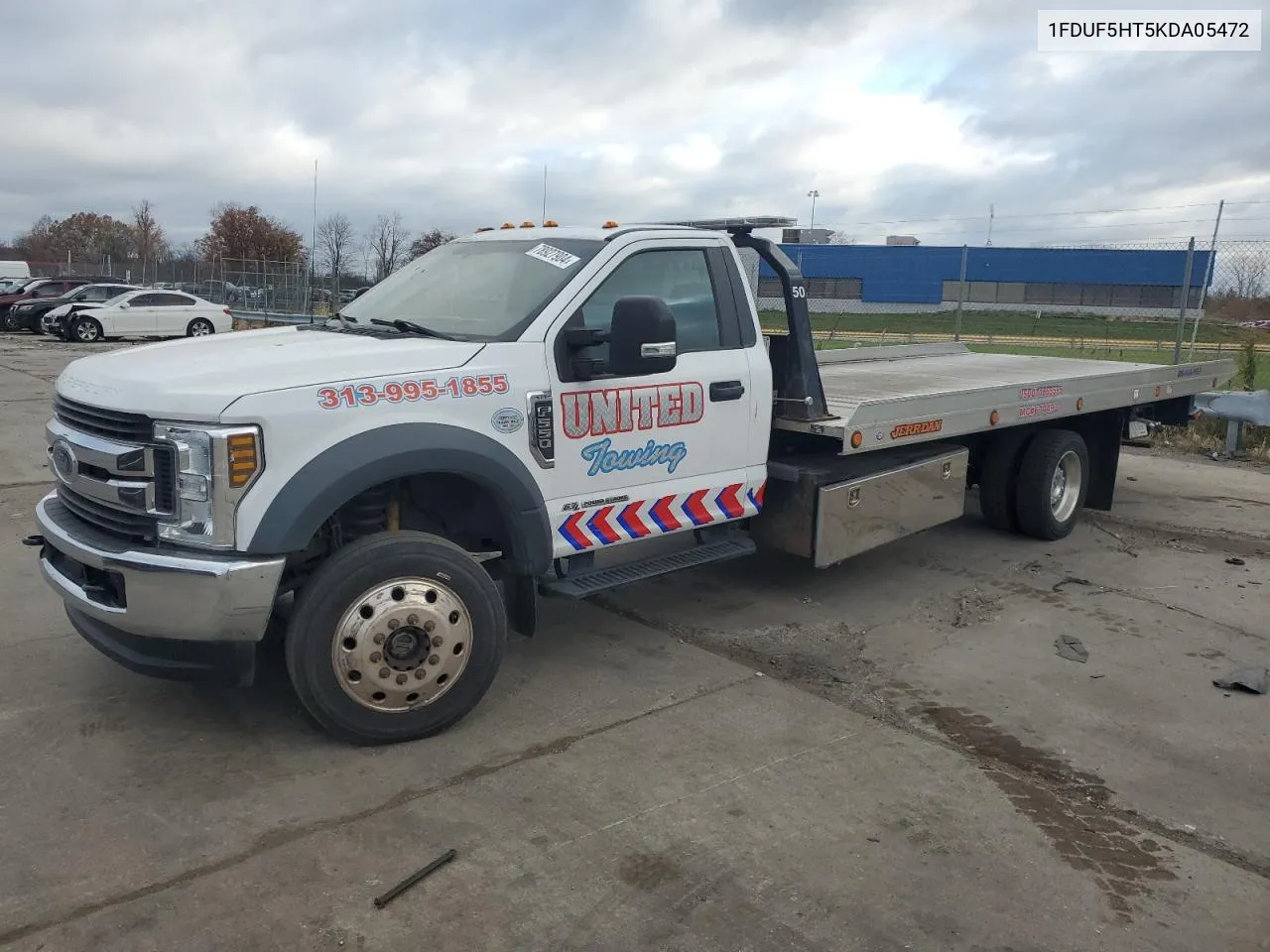 2019 Ford F550 Super Duty VIN: 1FDUF5HT5KDA05472 Lot: 78927904