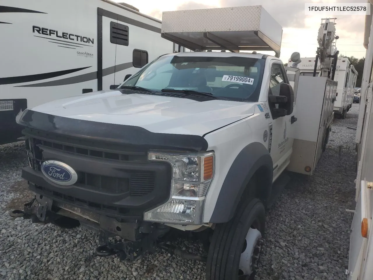 2020 Ford F550 Super Duty VIN: 1FDUF5HT1LEC52578 Lot: 79199004