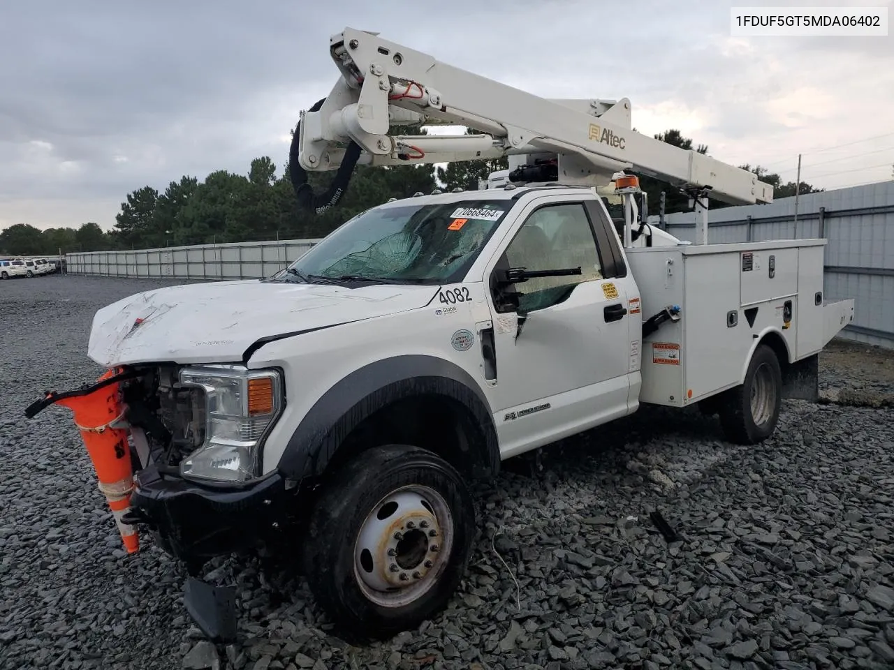 2021 Ford F550 Super Duty VIN: 1FDUF5GT5MDA06402 Lot: 70668464