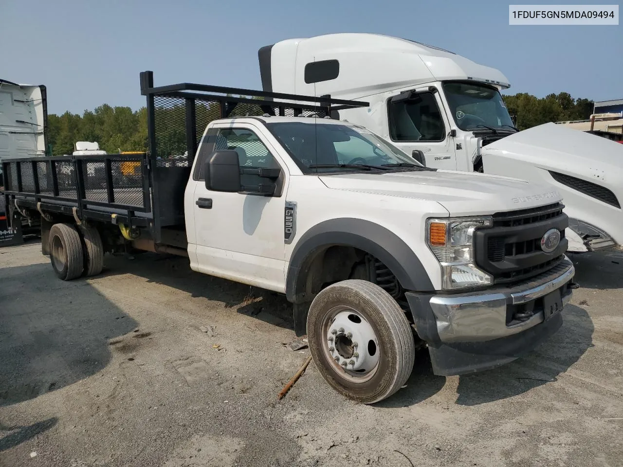 2021 Ford F550 Super Duty VIN: 1FDUF5GN5MDA09494 Lot: 72475924